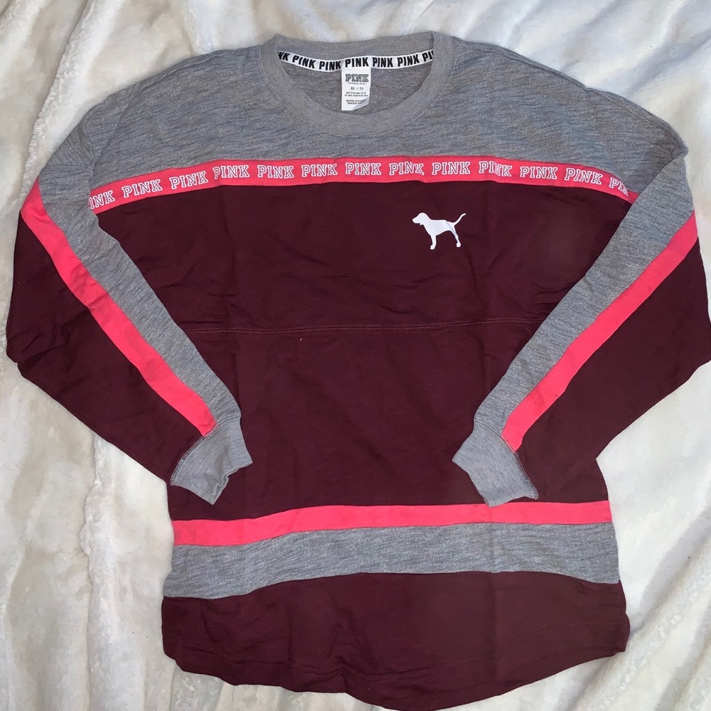 VS PINK Crew Neck Tunic Sweater